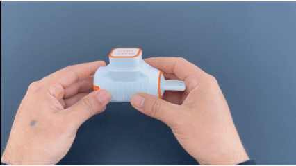 Swift Clipper spare blade storage animation